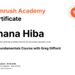 semrush certification png
